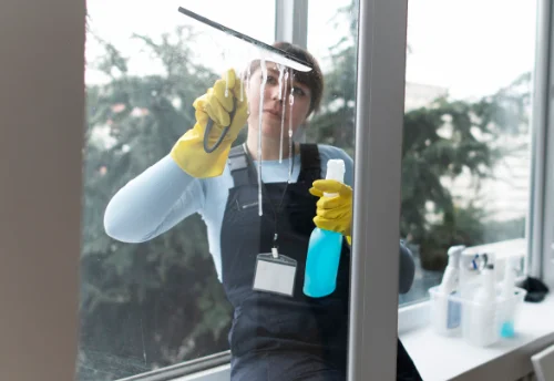 Nettoyage de vitres intérieures et extérieures à Saint-M'Hervé